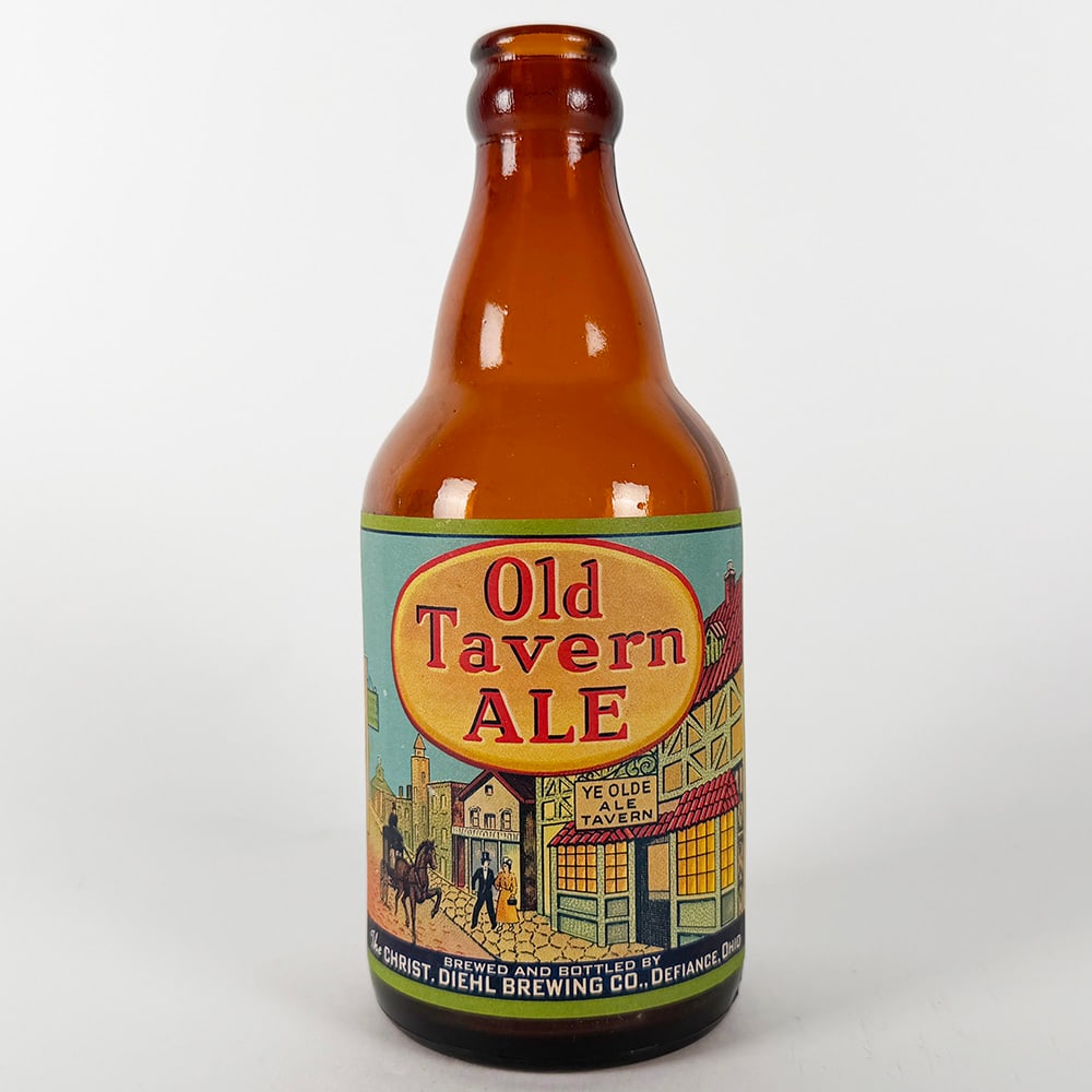 Old Tavern Ale Steinie Bottle - Christ. Diehl Brewing Defiance OH (1 of 3)