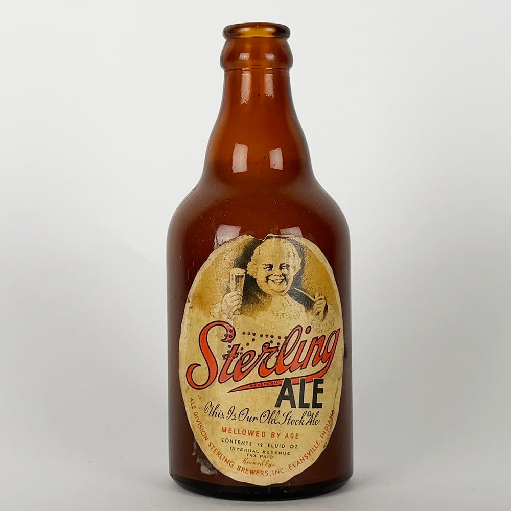 Sterling Brewers Ale Steinie Bottle Evansville IN (1 of 3)