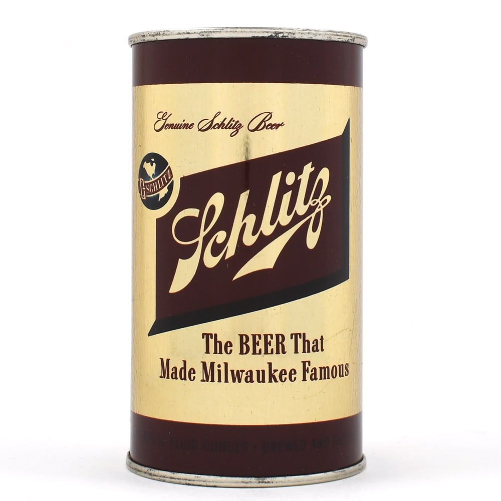 Schlitz Beer Unfinished-Error Flat Top 129-27 (1 of 6)