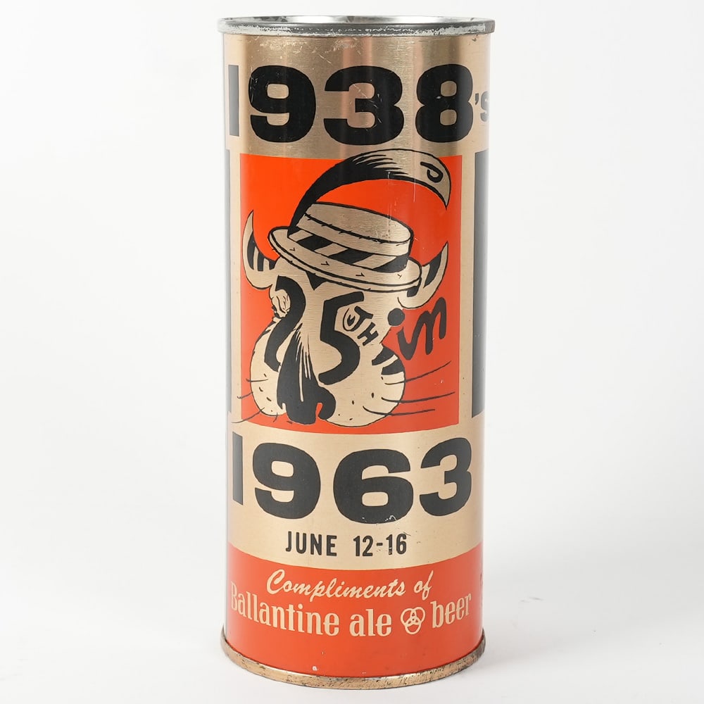 Ballantine 25th Anniversary Bank Top Can 218-18 (1 of 6)