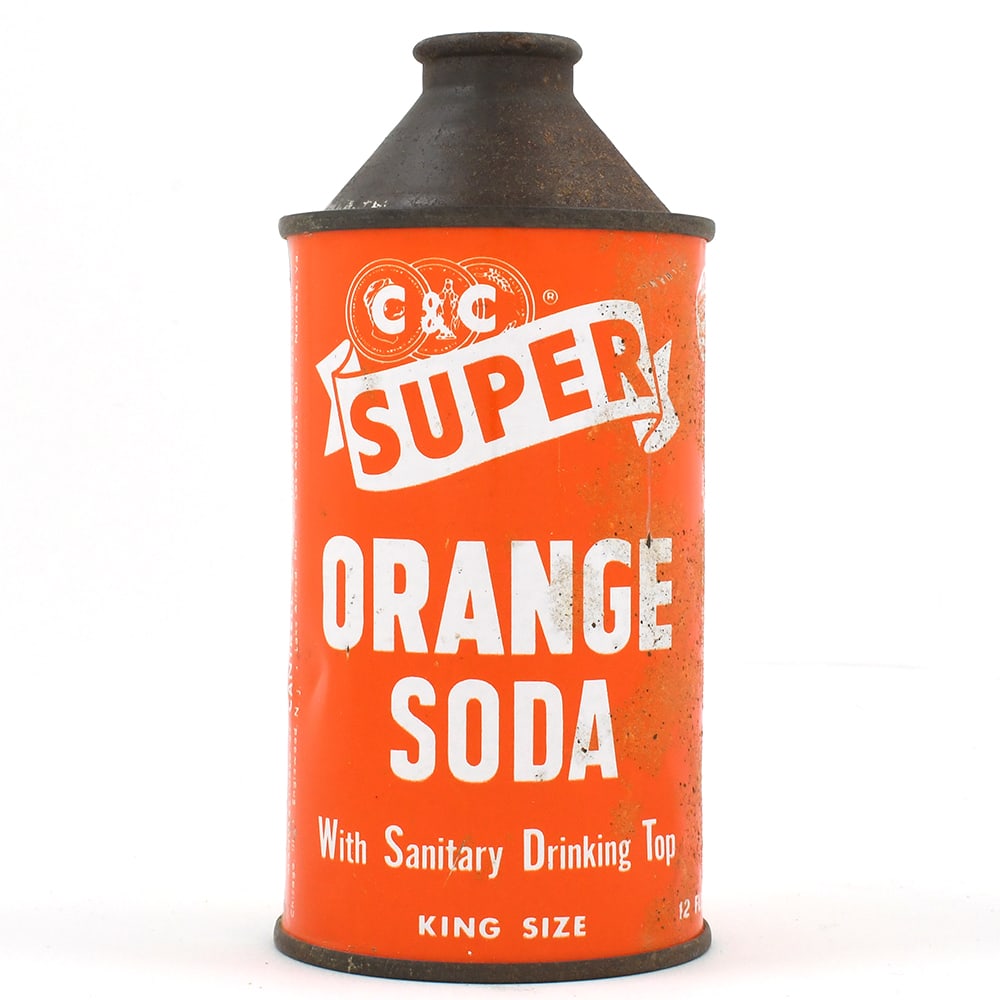 C and C Super Orange Soda Cone Top (1 of 6)