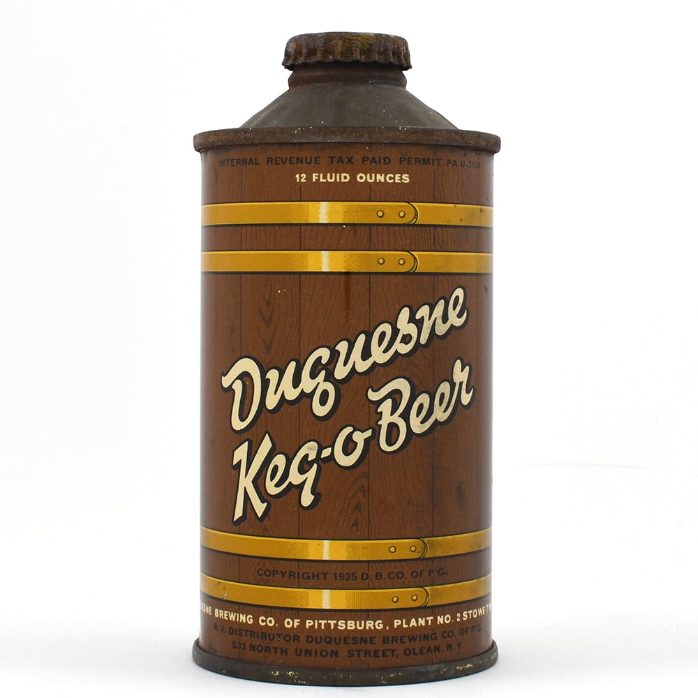 Duquesne Keg-o-Beer Cone Top 159-24 (1 of 6)