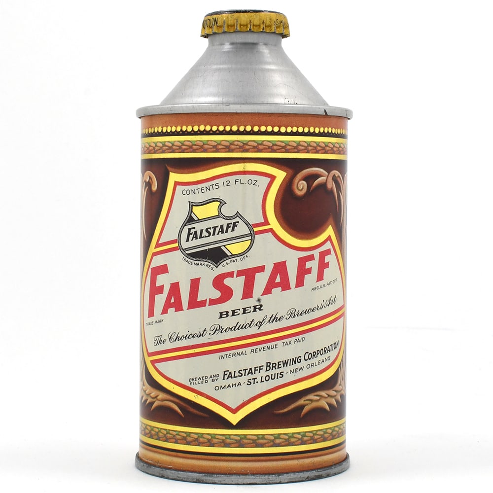 Falstaff Beer Cone Top IRTP ST LOUIS 161-25 MINTY (1 of 6)