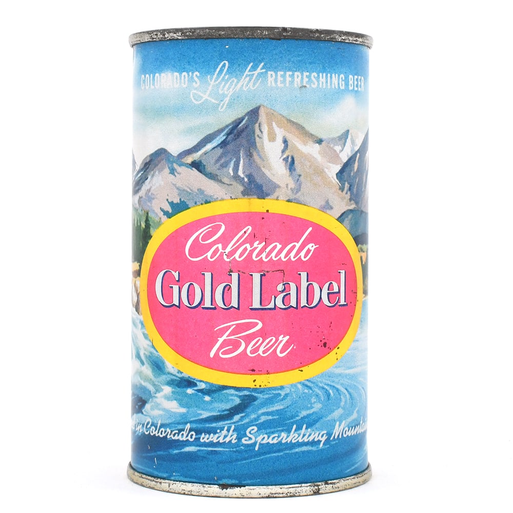 Gold Label Light Beer Flat Top METALLIC 72-6 (1 of 6)