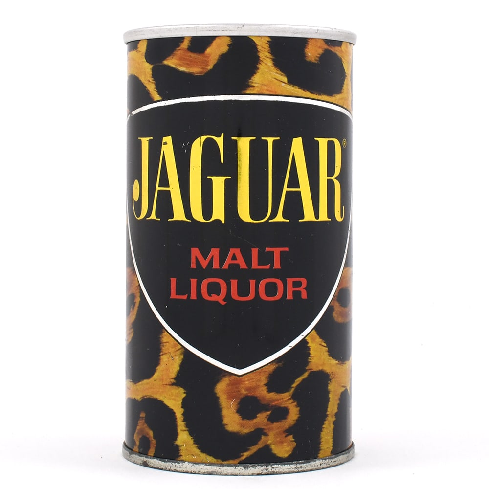 Jaguar Malt Liquor Zip Top METALLIC STANDARD ROCHESTER L82-24 OUTSTANDING (1 of 6)