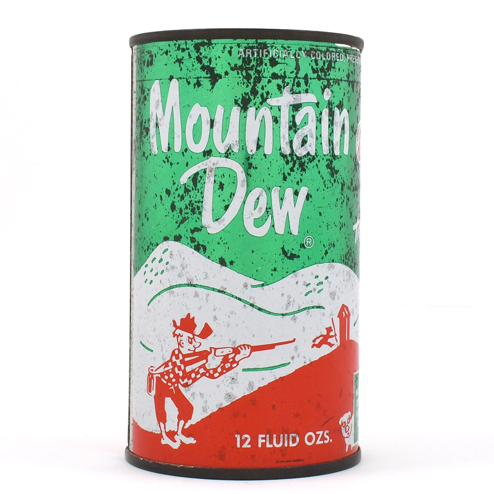 Mountain Dew Flat Top Soup Can - 3