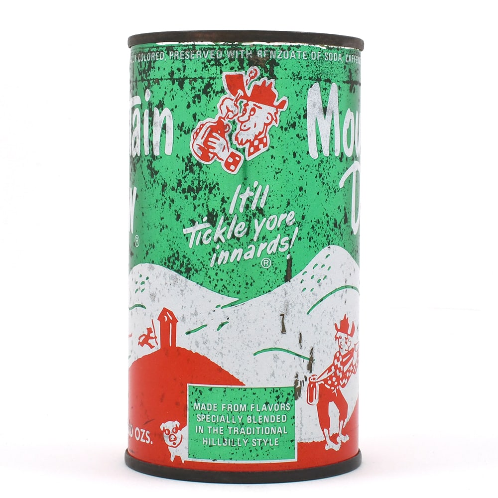 Mountain Dew Flat Top Soup Can - 4