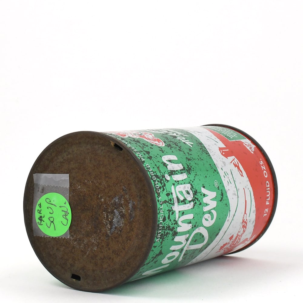Mountain Dew Flat Top Soup Can - 5