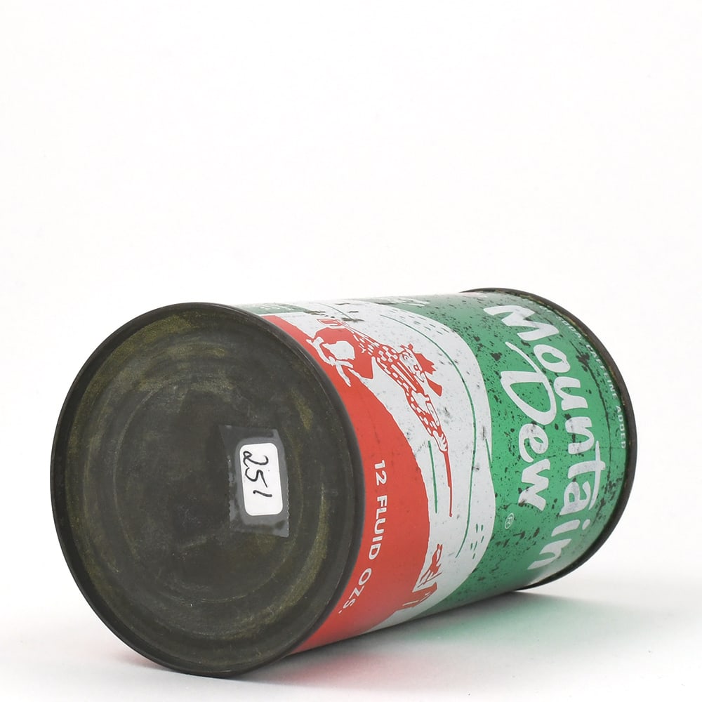 Mountain Dew Flat Top Soup Can - 6