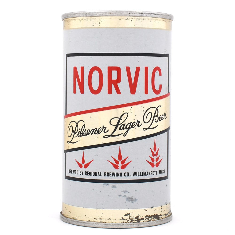 Norvic Pilsener Lager Beer Pull Tab METALLIC 98-33 (1 of 6)