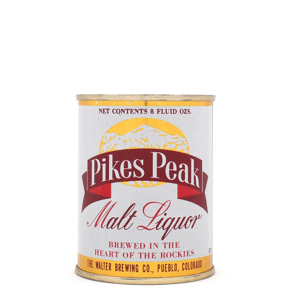 Pikes Peak Malt Liquor 8 Ounce Flat Top 242-7 MINTY (1 of 6)