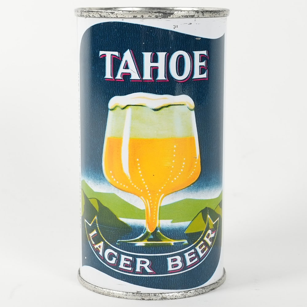 Tahoe Lager Beer Flat Top 138-8 EXCEPTIONAL (1 of 6)