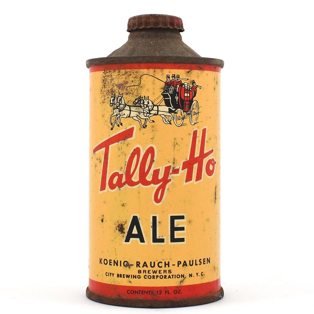Tally-Ho ALE Cone Top 186-22 RARE (1 of 6)