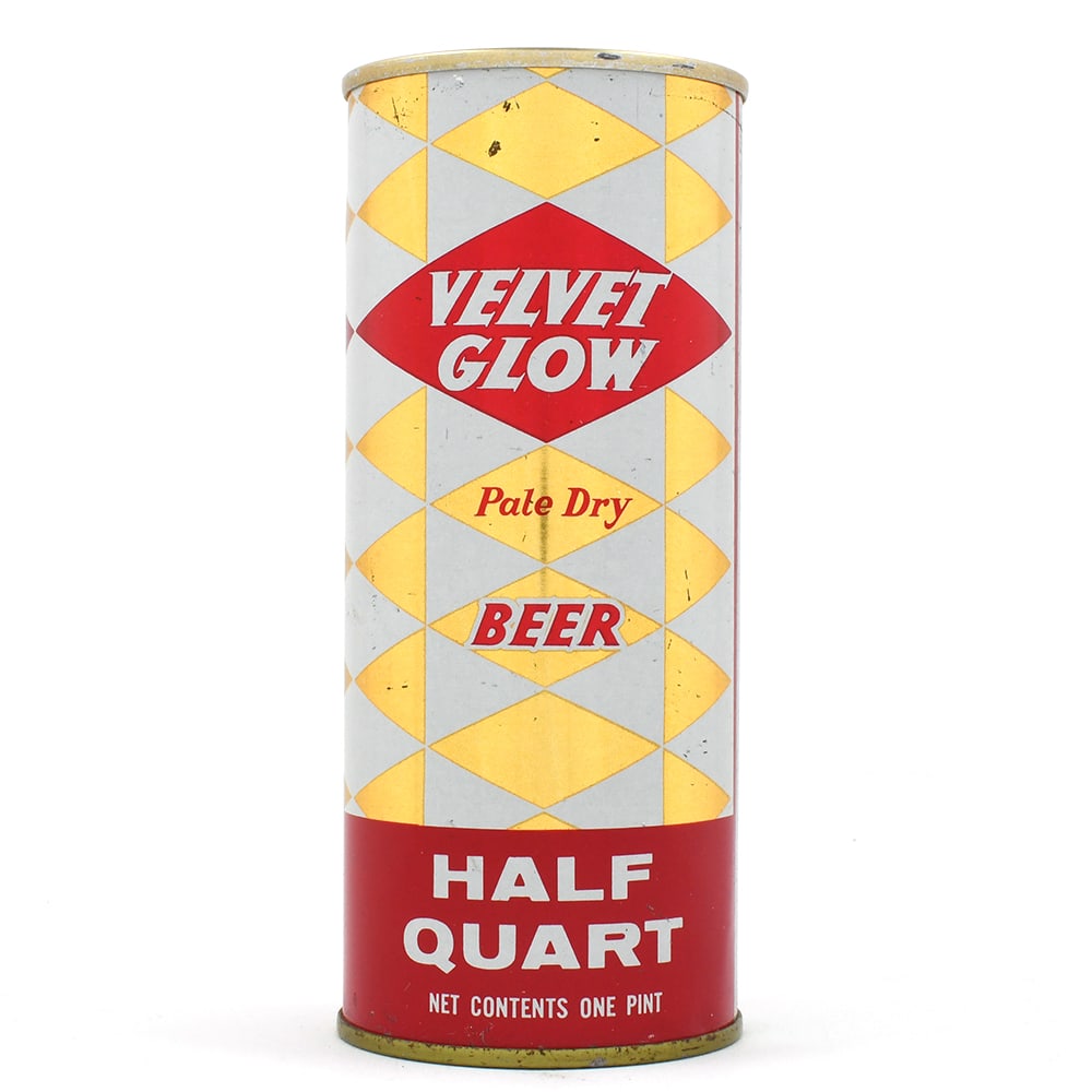 Velvet Glow Pale Dry Beer 16 Ounce Pull Tab 169-2 EXCELLENT (1 of 6)