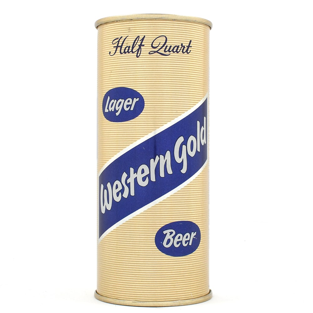 Western Gold Lager Beer 16 Ounce Flat Top TOUGH 236-15 MINTY (1 of 6)