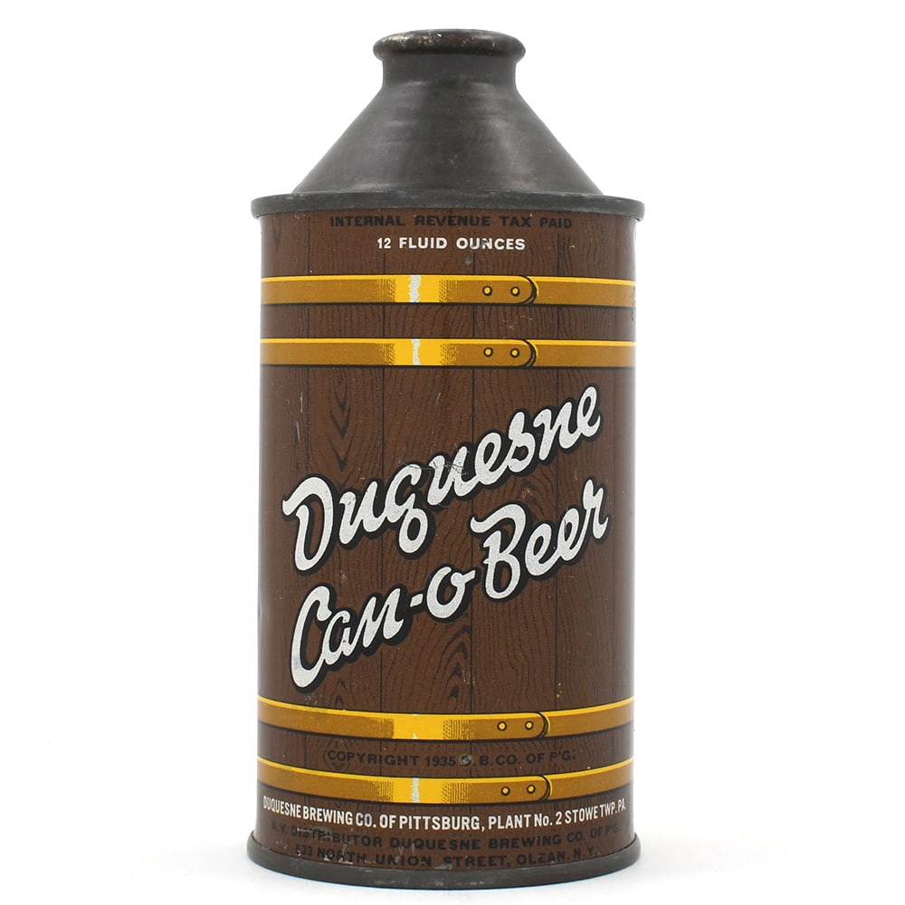 Duquesne Can-o-Beer Cone Top 159-27 (1 of 6)