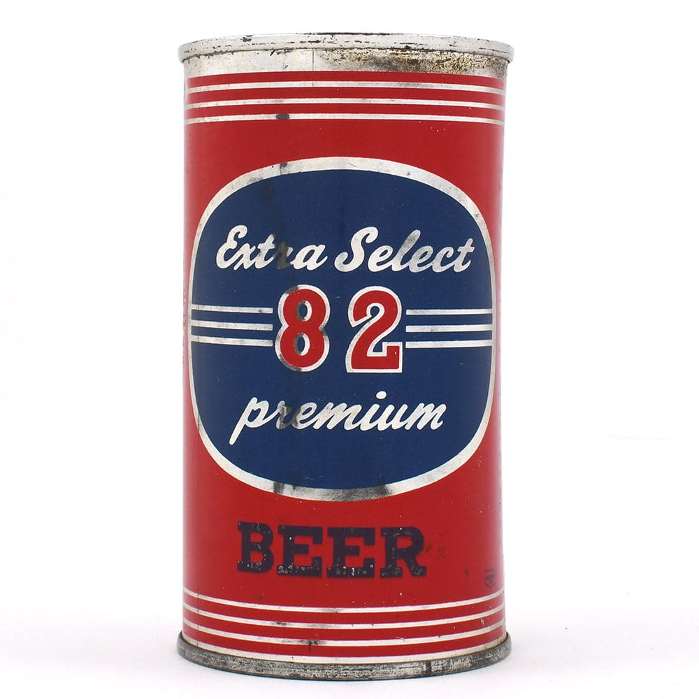 Extra Select 82 Premium Beer Flat Top 59-17 SCARCE (1 of 6)