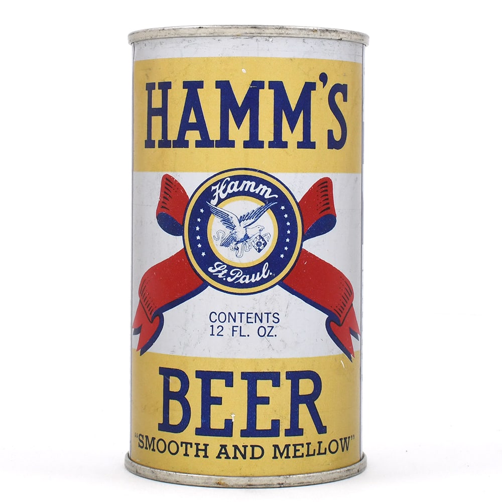 Hamms Beer Instructional Flat Top STRONG LID 79-16 OI 378 EXCELLENT: Brewer/Business Name: Theo. Hamm Brewing Co., St. Paul, Minnesota Manufacturer/Plant: American Can Co. Date of manufacture: