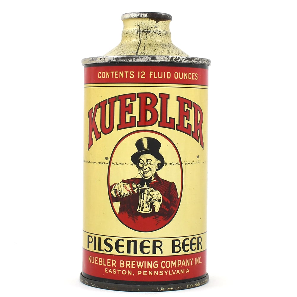 Kuebler Beer Cone Top NO BANNER 172-16 (1 of 6)