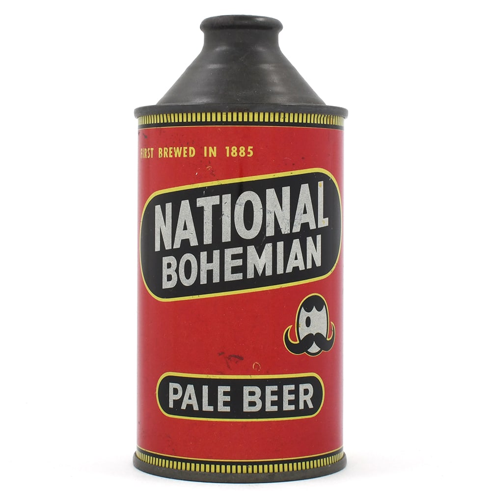 National Bohemian Beer Cone Top NON-IRTP UNLISTED (1 of 6)