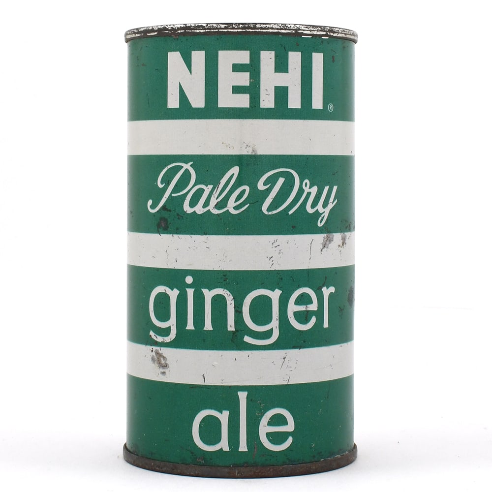 Nehi Pale Dry Ginger Ale Flat Top: Brewer/Business Name: Nehi Royal Crown Corp., Chicago, Illinois Manufacturer/Plant: National Can Co. Date of manufacture: