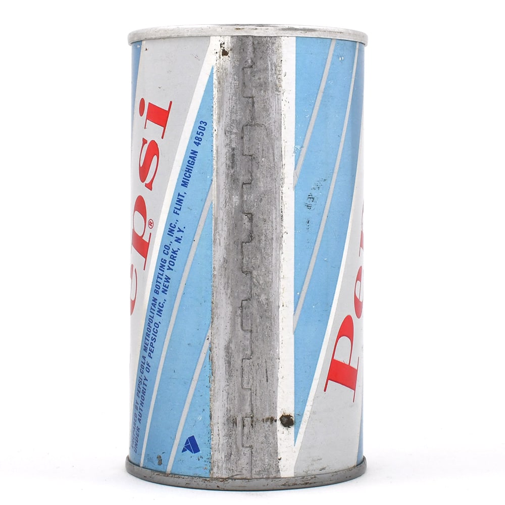 Pepsi Cola Pull Tab FLINT MI CONTENTS BOTTOM ZIP CODE EXCELLENT - 3
