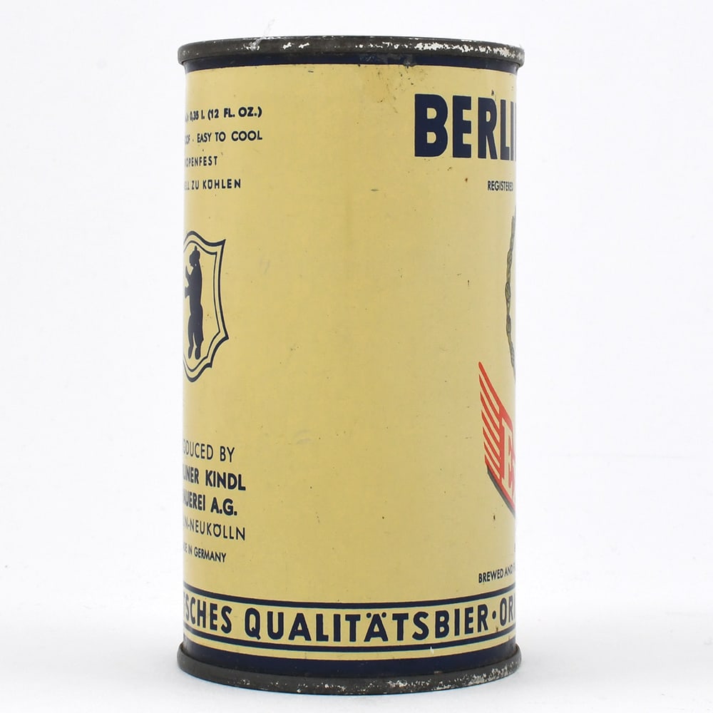 Berliner Kindl Export German Flat Top - 4