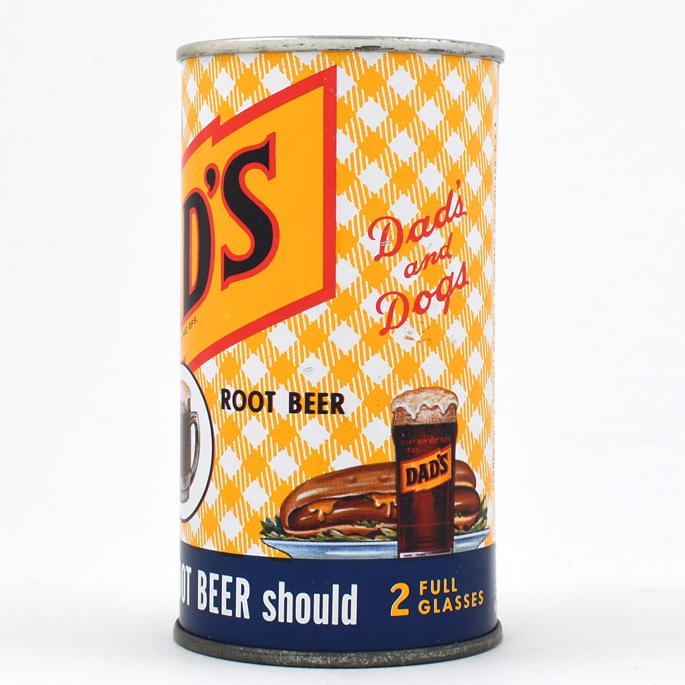 Dads Root Beer Soda Flat Top MINTY - 2