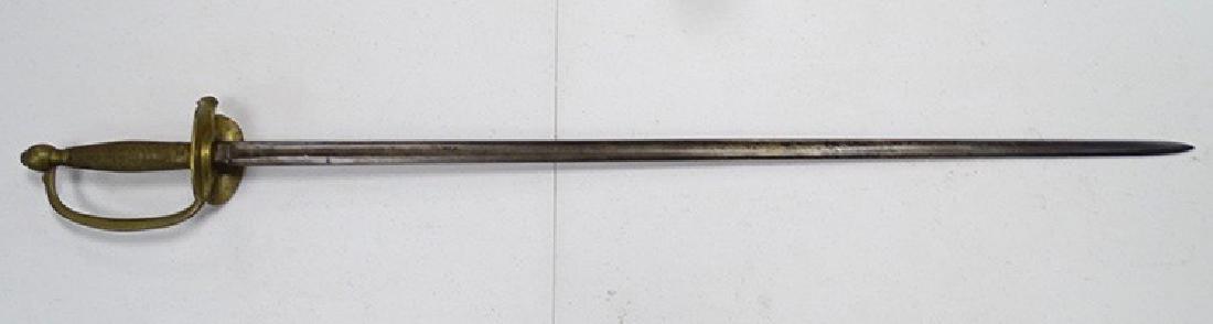 Civil War Sword: Civil War sword , no scabbard. Marked U.S. 1863 _.H.C. Estate Fresh.