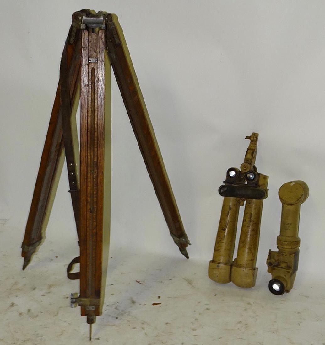 WW2 Trench Scope Artillery Spotters and Tripod (1 of 6)