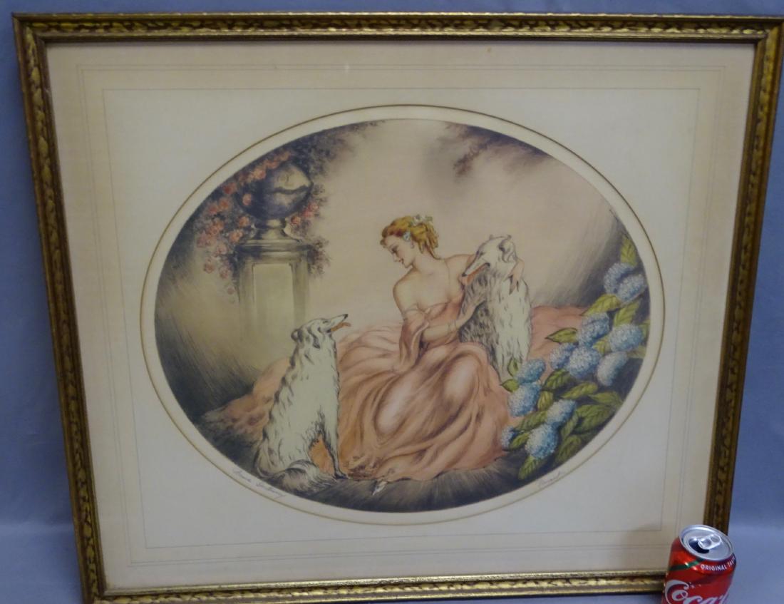 Lady with 2 Dogs (1 of 5)