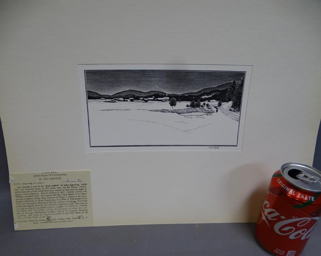 Mid Winter Wood Engraving (1 of 4)