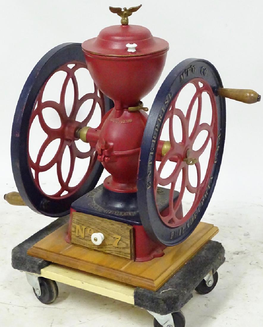 Double Wheel Coffee Grinder