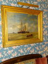 Nautical Oil on Canvas Signed Petrus Paulus Schiedges
