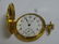 Fabulous 14k Gold Pocket Watch with Diamond - 5