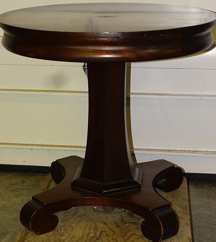 1920's Empire Style Center Table (1 of 3)