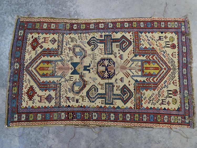Early Handmade Oriental Rug (1 of 5)