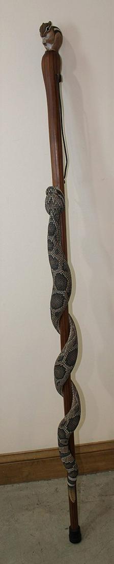 Incredible Hand Carved Walking Stick (1 of 6)