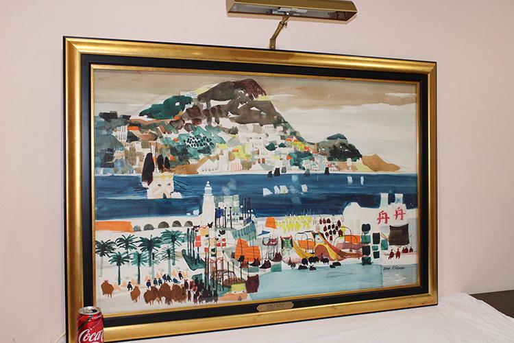 Fabulous 26x40 Watercolor by Dong Kingman (1 of 7)