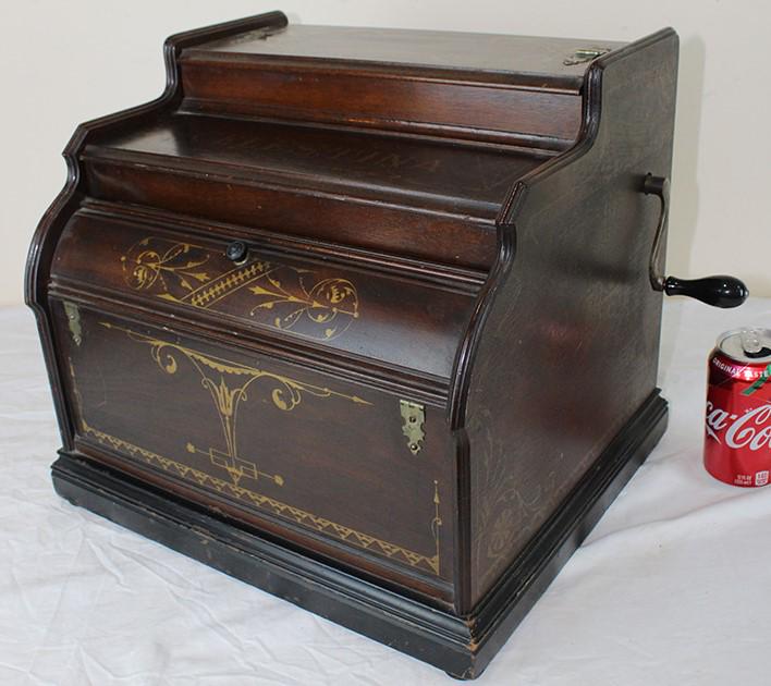 Walnut "Celestina" Roller Organ (1 of 4)