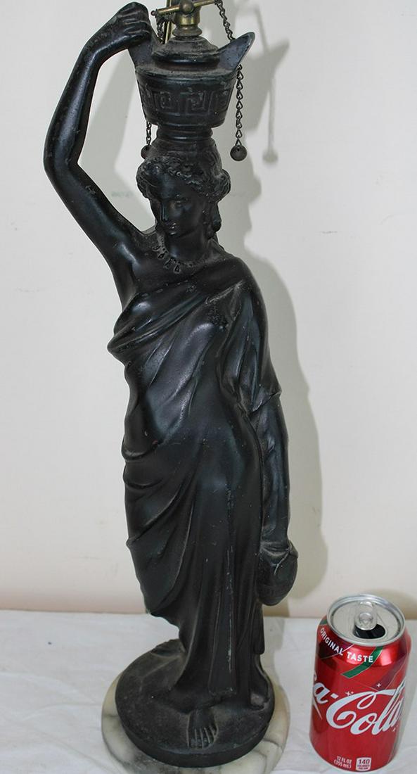 30" Figural Newel Post Lamp (1 of 5)