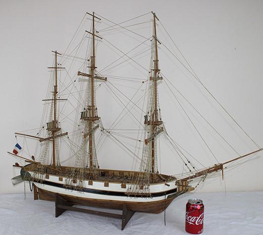 40" Boat Model with Copper Bottom (1 of 5)