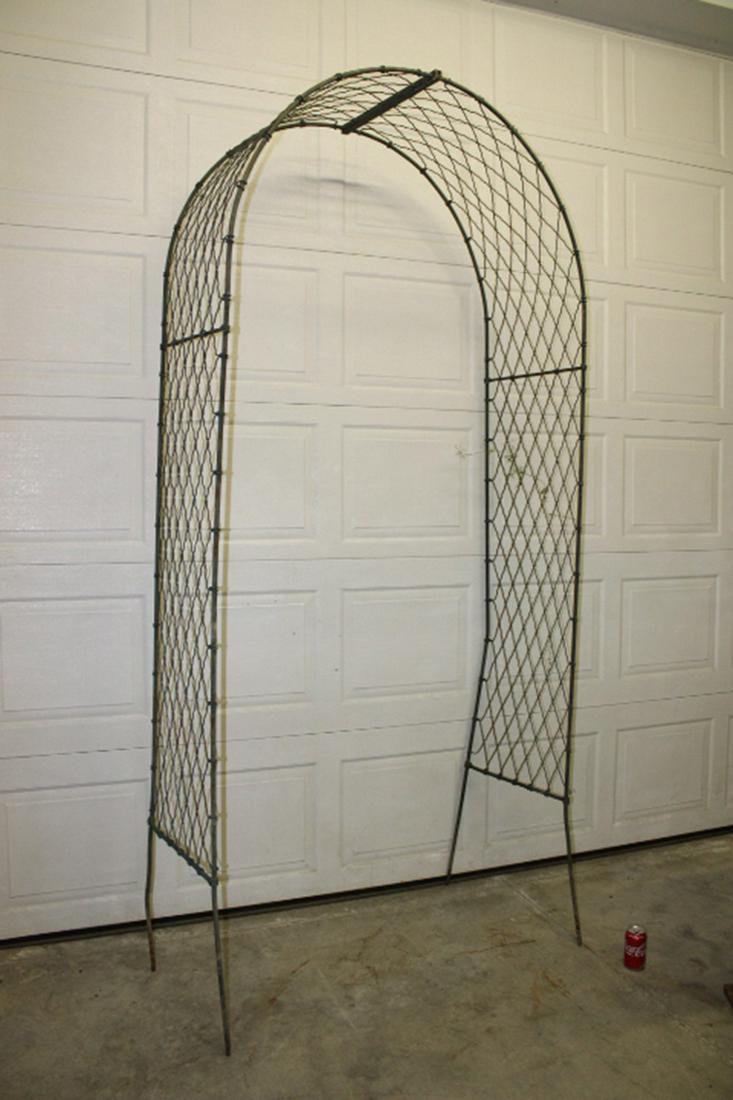 Antique Wire Garden Arbor (1 of 4)