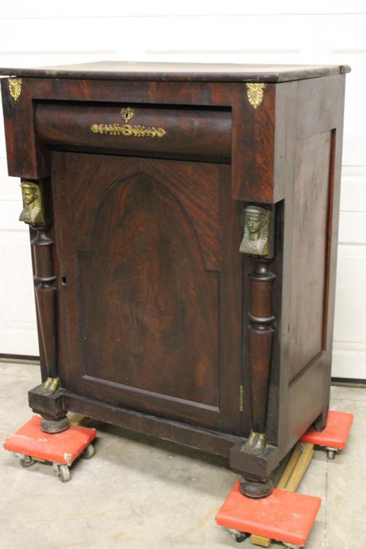 Period 1830-40 Egyptian Revival Cabinet (1 of 6)