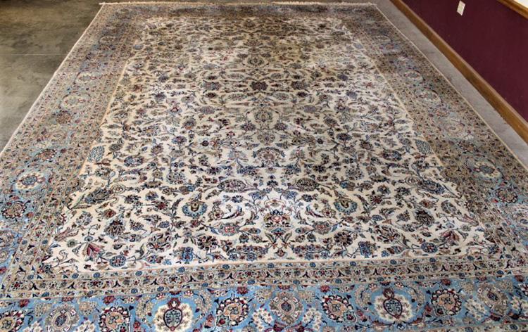 Large Signed 17ft Palace Size Persian Rug (1 of 5)