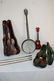 Group of String Instruments, Violins, Bows