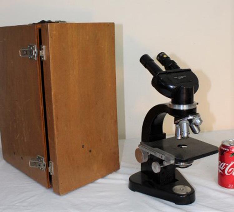 Ernst Leitz Wetzlar Microscope Aug 16 Ralph Fontaine Heritage Auctions Inc In Ny
