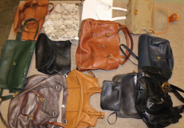 12 Handbags from M. K. and Coach, Etc.: (12) handbags from M. K. and Coach plus others from a nice estate.