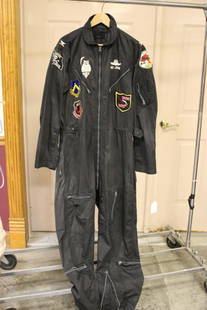 Well Decorated Flight Suit Owned by John Bartholf: Well decorated flight suit owned by John Bartholf nick named Big John General Bartholf descendant of Alexander Hamilton.