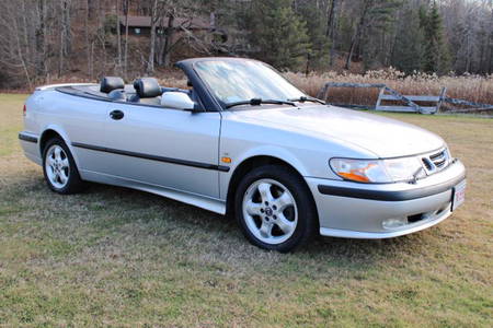 Classic 2000 Saab Turbo 93 Sport Convertible in